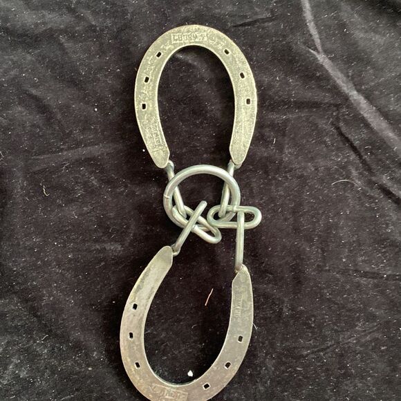 Set of Heavyweight Lucky 7 Horseshoes - Picture 4 of 8